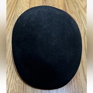 Cappello Newsboy Hat Wool  Black Size L Style FT-ASCOT